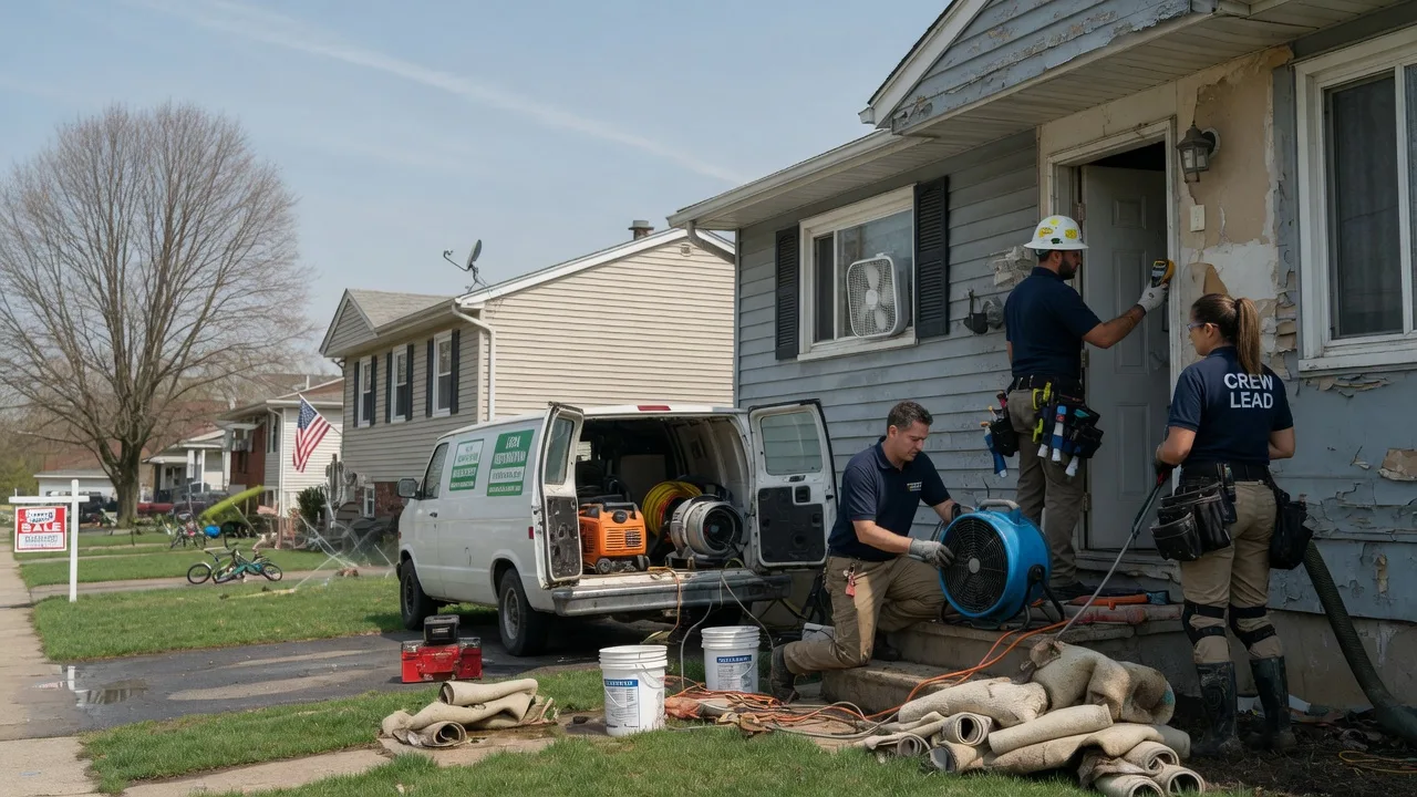 Flood Cleanup in Pandora, TX near me