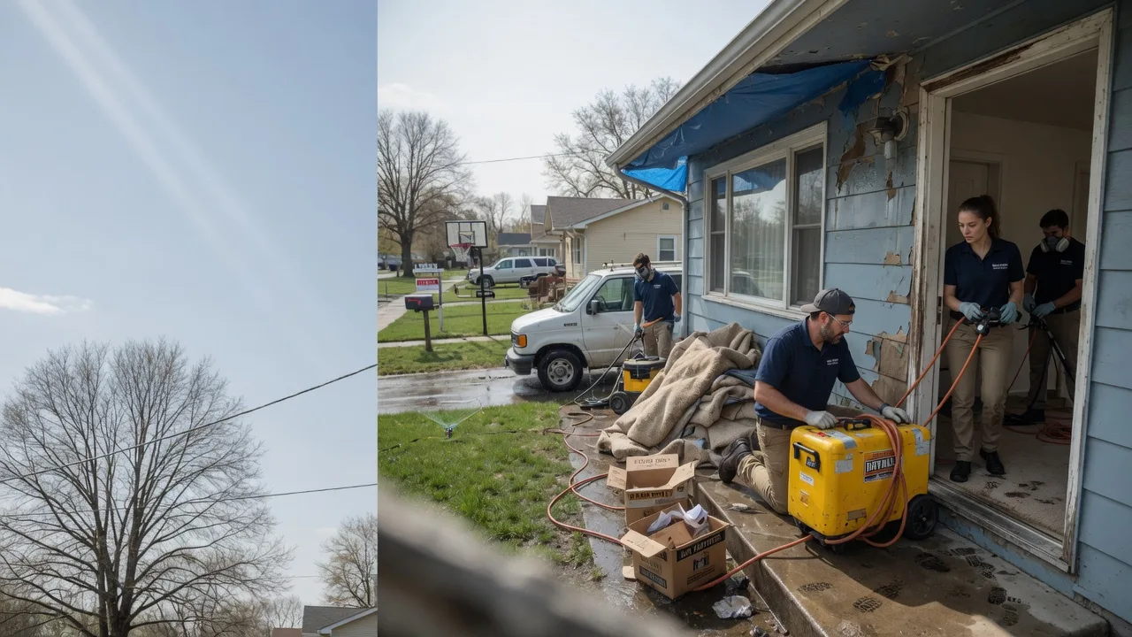 Basement Flood Cleanup in Pandora, TX near me